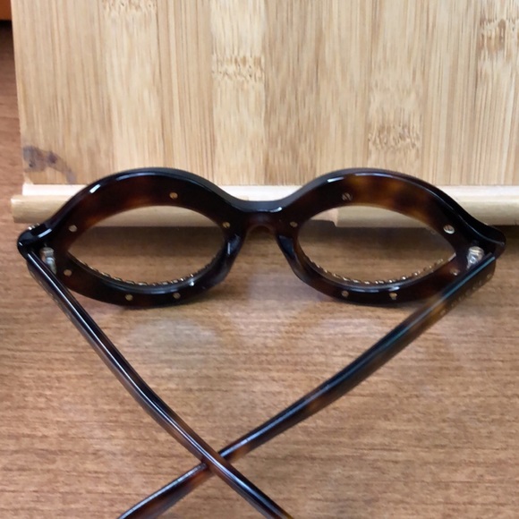 Gucci Red Crystal Eyeglasses - Picture 8 of 10